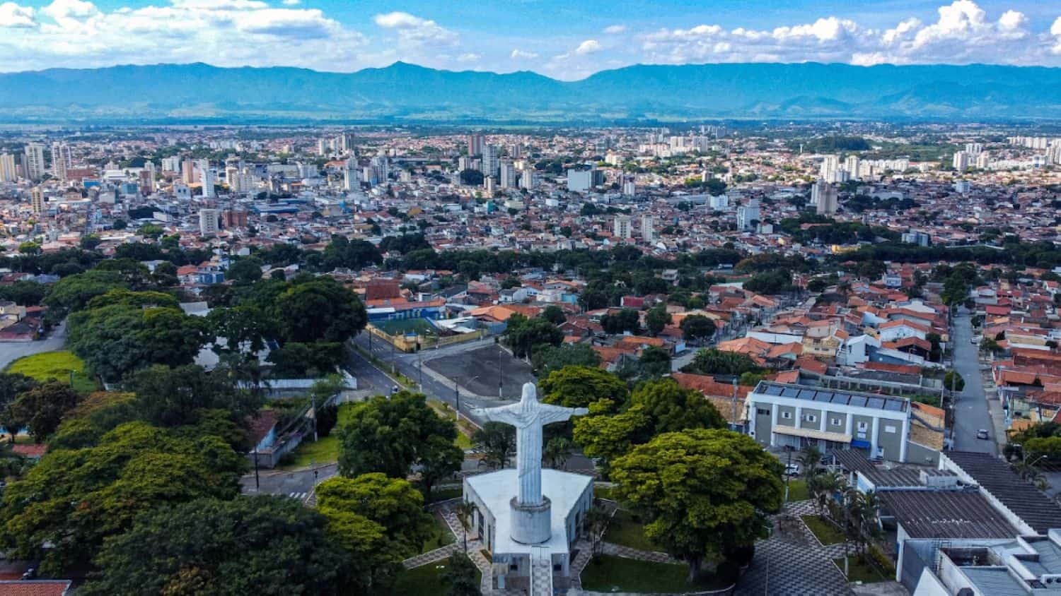 Vista aérea de Taubaté